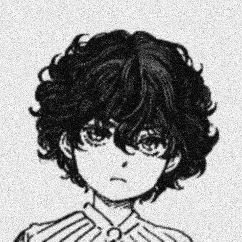 Anime Curly Hair, Boy Hair Drawing, Anime Boy Hair, Arte 8 Bits, Hair Sketch, Boy Drawing, Illustration Character Design, Boy Art, How To Draw Hair