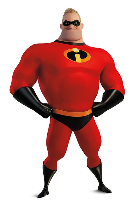 Robert "Bob" Parr, also known as Mr. Incredible, is the protagonist of Disney/Pixar's 2004 hit animated feature film, The Incredibles and is the deuteragonist in the 2018 sequel. Mr. Incredible is a person from a race of humans born with superpowers, and is referred to as a "Super". He was one... Bob Parr, Character Design Tips, Disney Incredibles, Mr Incredible, Incredibles 2, Disney Wiki, Pixar Characters, Ur Mom, Disney Images