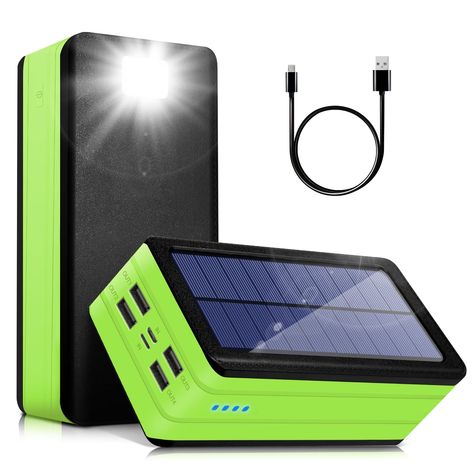 Solar Battery Bank, Solar Phone Charger, Hiking Trips, Solar Power Bank, Battery Bank, Solar Charger, Solar Charging, Solar Battery, Phone Charger