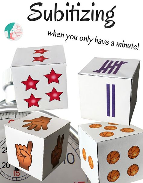 Classroom Freebies: Subitizing When You Only Have a Minute Subitizing Activities, Math Number Sense, Prek Math, Numbers Kindergarten, Math Intervention, Classroom Freebies, Math Methods, Mental Math, Math Numbers