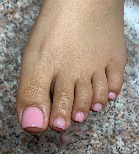 Light Pink Toes, Light Pink Toe Nails, Pink Toe Nails, Nails Collection, 2023 Nails, Gel Toe Nails, Milky Nails, Acrylic Toes, Acrylic Toe Nails