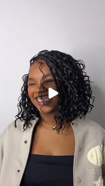 Bohemian Bob Braids Hairstyles, Bohemian Short Braids, Short Braid Hair Styles, Latest Braids Styles 2024, Bob Bohemian Braids, Bohemian Bob Knotless Braids, Bob Bohemian Knotless Braids, Medium Bohemian Braids, Bohemian Braids Bob