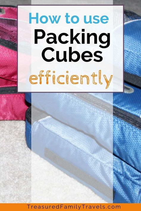 Using Packing Cubes, Efficient Packing, Travel Cubes, Packing Luggage, Packing For A Cruise, Luggage Organization, Suitcase Packing, Time Saver, Packing Cubes