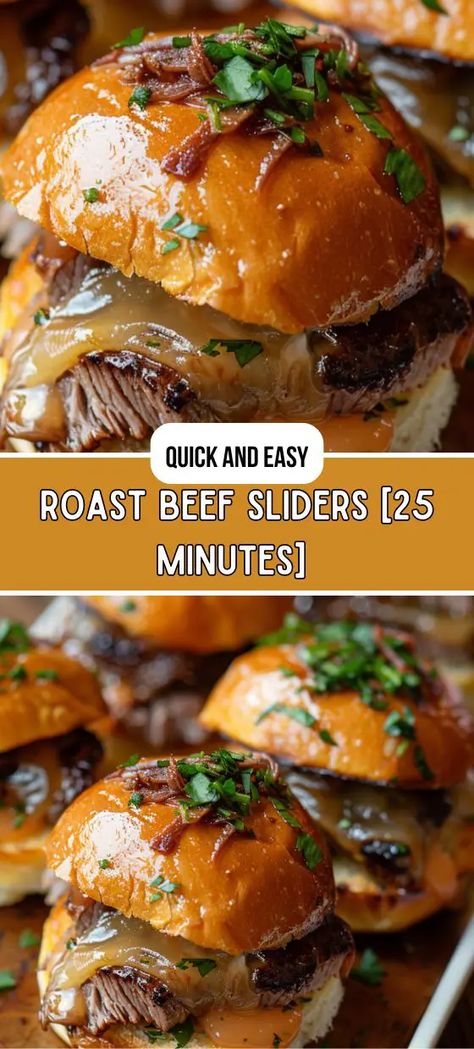 Roast Beef Sliders Roast Beef Deli Meat, Roast Beef Sliders Recipes, Tender Roast Beef, Roast Beef Sliders, Beef Roll, Lunch Appetizers, Beef Sliders, Roast Beef Sandwiches, Slider Buns