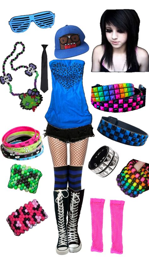 Scene Queen Outfit, Scene Outfits Aesthetic, Scenecore Clothes, Scenecore Outfit, Scene Kid Outfits, Scene Girl Outfits, Emo Scene Outfits, Fire Clothes, Scene Core