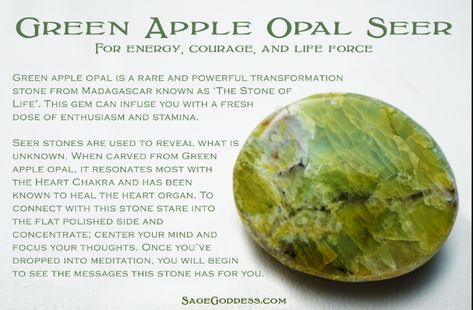 Opal Meaning, Earth Gift, Crystals Healing Properties, Gemstone Meanings, Crystal Therapy, Crystal Healing Stones, Crystal Magic, Best Beauty Tips, Green Opal