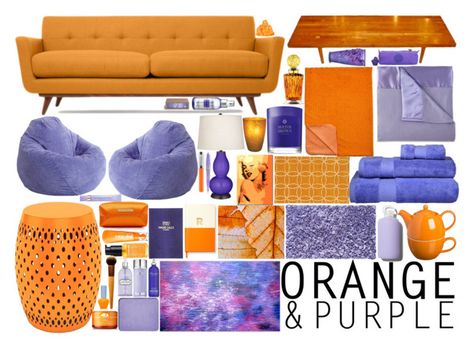 Purple And Orange Bedroom Ideas, Purple Bookshelves, Lilac Room, Small Sitting Rooms, Purple Living Room, Summer Vision, Purple Sofa, Sitting Rooms, Dopamine Decor