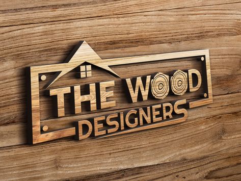 Wood Logo Design, Wood Logo, I Hope, Logo Design, Wood, Design