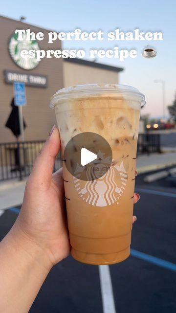 Starbucks Shaken Espresso Recipe, Starbucks Shaken Espresso Order, Starbucks Blonde Espresso Drinks, Brown Sugar Shaken Espresso Starbucks, White Mocha Sauce, Shaken Espresso Recipe, Shaken Espresso Starbucks, Mocha Sauce, Espresso Recipe