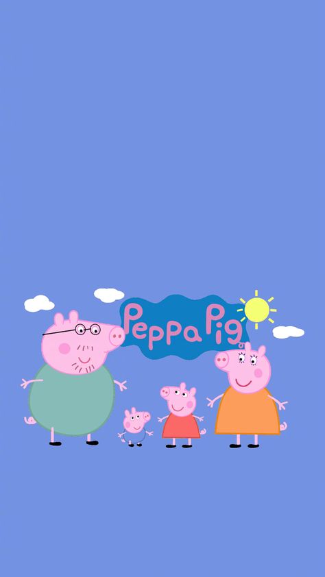 Peppa Pig Wallpaper Ipad, Peppa Pig Poster, Baby Tv Show, Numbers Preschool Printables, Heo Peppa, Peppa Pig Stickers, Bg Wallpaper, Pepper Pig, Peppa Pig Funny