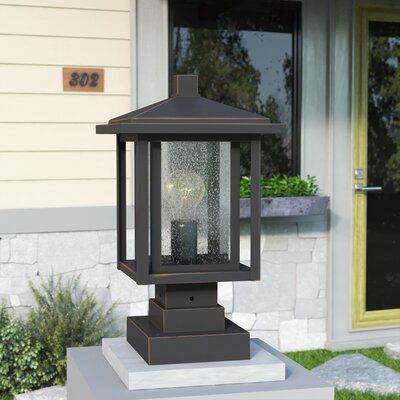 Pier Mount Outdoor Light, Pillar Top Lights, Column Lights Outdoor, Driveway Pillars With Lights, Driveway Pillars, Driveway Columns, Pine Ceilings, Post Lights Outdoor, Pillar Lights Outdoor