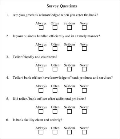 21+ Sample Survey Templates | Free Printable Word, Excel & PDF Formats, Forms, Examples Questionnaire Sample, Survey Form, Increase Knowledge, Survey Template, Survey Questions, Social Research, Free Word, Template Google, Templates Printable Free