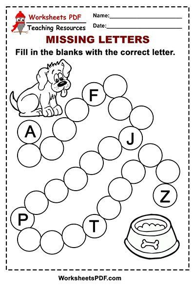 Uppercase Missing Alphabet Worksheet A To Z 4D9 Missing Letters Worksheet, Dog Alphabet, Letter Worksheets Kindergarten, Kertas Kerja Prasekolah, Alphabet Letter Worksheets, Letter Worksheets For Preschool, Missing Letters, English Worksheets For Kindergarten, Alphabet Worksheets Kindergarten