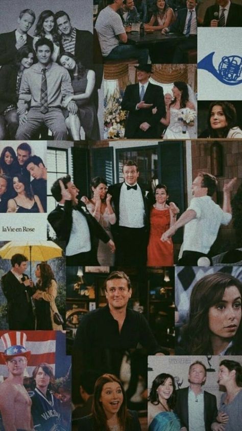 Ted Robin Barney Marshall Lily Himym Wallpaper, Dizi Wallpaper, Ted And Robin, Josh Radnor, Marshall And Lily, Barney And Robin, Robin Scherbatsky, How Met Your Mother, Barney Stinson