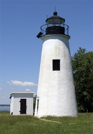 Turkey Point Lighthouse  Elk Neck State Park, Maryland Sheep House, Lighthouse Lighting, Point Light, Beach Ideas, Sea Glass Beach, Wooden Staircases, Wooden Stairs, Beacon Of Light, Light Houses