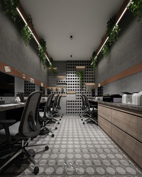 OFFCE FOR BUILDER on Behance Small Manager Office, Staff Area Design, Staff Area Design Office, Office Workstations Design Interiors, Workstation Office Workspace, Industrial Office Design Workspaces, Staff Room Design, Manager Office Design, Modern Office Design Workspaces