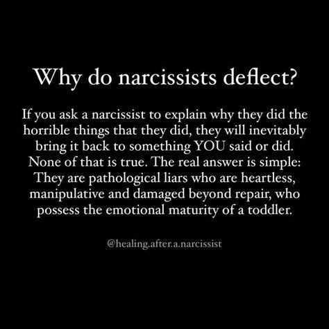 Ｎａｒｃｉｓｓｉｓｍ Ｓｕｒｖｉｖｏｒ on Instagram: "How many of you have had a narcissist deflect their bad behavior back on to you? Here's one of my (many) personal examples: Me: "Can you explain to me WHY you had the affair?" Narc: "I don't know (insert my name), why don't YOU tell me" I can't make this sh*t up. I ask her why she had an affair and she turns it back on me? Blaming me? After all, if I would have given her everything she needed (aka supply) the affair wouldn't have happened... Right? 🤦🏻‍ Blame Quotes, 2024 Reset, Affair Quotes, Lama Quotes, I Am A Survivor, Behavior Quotes, Hot Love Quotes, Narcissism Quotes, The Affair