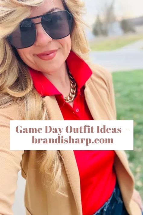 Get ready for game day with our top 7 outfit ideas, inspired and styled by Brandi Sharp! 👗👚 Whether you're heading to a sporting event or just want to look your best, these looks are perfect for moms and families on the go. Ready to level up your style? 🏀⚾️👑 Look at inspiration for your next game day! Sporting Event Outfit Winter, Mom Game Day Outfit, Fall Game Day Outfit, Casual Edgy Outfits, Explore Outfit, Outfit Ideas For Fall, Games For Moms, Casual Edgy, Day Outfit Ideas