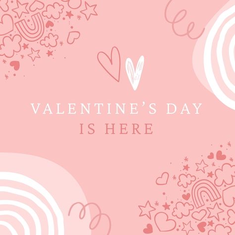 Cute Light Pink Valentine's Day Instagram Post Valentines Post Instagram, Valentine Instagram Post, Valentines Day Instagram Post, Newspaper Design Layout, Valentines Day Post, Valentine Poster, Newspaper Design, Pink Valentines, Simple Valentine