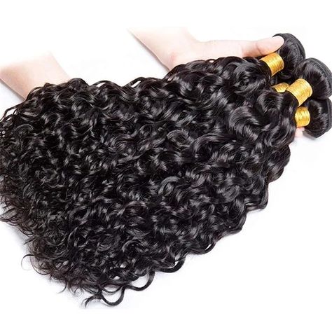 Water wave Bundles curly Human hair Bundles Brazilian waving 26 28 30 32 inch Natural human hair Remy virgin hair 100 human Peruvian Hair Bundles, Wet And Wavy Hair, Brazilian Human Hair Extensions, Brazilian Human Hair Weave, Remy Human Hair Weave, Hair Water, Colored Hair Extensions, Weft Hair Extensions, Brazilian Hair Weave