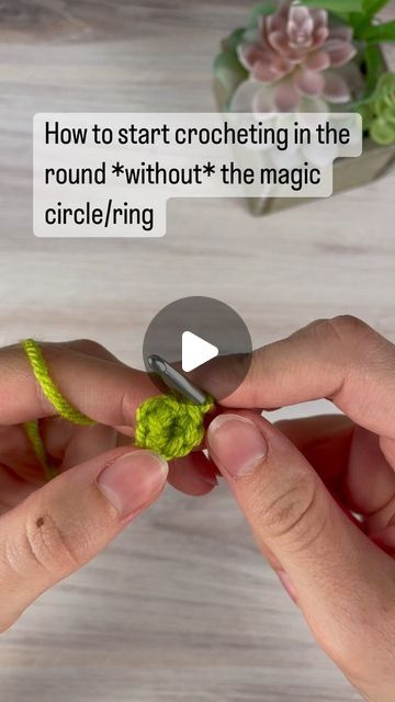 Holly Lanier | Amigurumi Pattern Designer on Instagram: "I call this the “ch 2 method” and it’s a great alternative to the magic circle/ring if you struggle with that technique. This is how I start *all* my amigurumi pieces and it works great! The end result is the same, so if you prefer one technique over the other then go with whichever one makes you most comfortable! I actually learned to crochet in the round using the “ch 2 method” so it’s what’s most comfortable for me. What about you? Have you ever tried this method?" How To Start A Crochet Circle, How To Start Crochet, Crochet In The Round, Magic Circle Crochet, The Magic Circle, Crochet Circles, Crochet Quilt, Magic Ring, Magic Circle