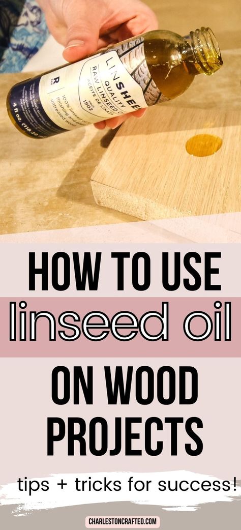 Oil For Wood Furniture, Linseed Oil On Wood Furniture, Wood Oil Diy, Boiled Linseed Oil Finish, Oiling Wood, Staining Plywood, Diy Wood Cleaner, Linseed Oil On Wood, Cleaning Wood Furniture