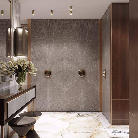 Grey Wardrobe Design, Wardrobe Design Modern, Modern Cupboard Design, Wardrobe Door Designs, Luxury Closets Design, Bedroom Cupboard Designs, Wardrobe Interior Design, Modern Bedroom Interior, Wardrobe Design Bedroom