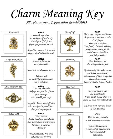 Charms And Their Meanings, Key Symbolism Meaning, Charm Casting Board, Key Meaning In Witchcraft, Witchcraft Charms, Charms Witchcraft, Charm Meanings, Charms Meaning, Charm Casting Divination