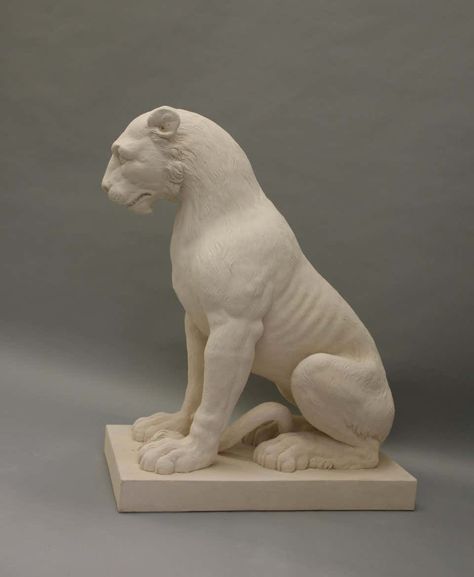 Tiger Ceramic, Tiger Sitting, Tiger Sculpture, Tiger Statue, Tiger Paw, Ceramic Stoneware, Classical Style, Figurative Sculpture, Animal Sculptures