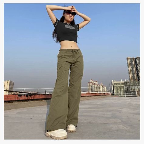 #yoga #yogapants #y2k #womensclothing #shirts #pants #businesswoman #aesthetic #bellbottoms #cargo #womenscargopants #fashion #womensclothing Low Waist Cargo Pants, Low Waist Cargo, White Linen Pants Women, Y2k Cargo Pants, Yoga Pants Men, Waist Cargo Pants, Low Waisted Jeans, Denim Flare Jeans, High Waist Yoga Pants