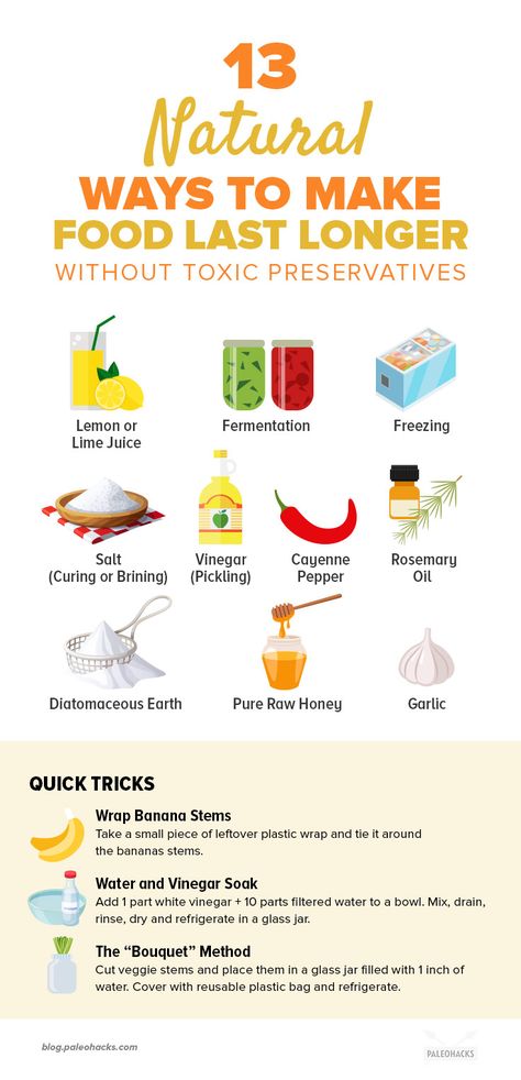 13 natural ways to make food last longer; natural preservatives such as salt, vinegar, and raw honey. How To Preserve Food Longer, Preservatives In Food, How To Pickle Peppers, Preserved Food, Food Substitutes, Epsom Salt Benefits, Salt Benefits, Curing Salt, Living Frugal