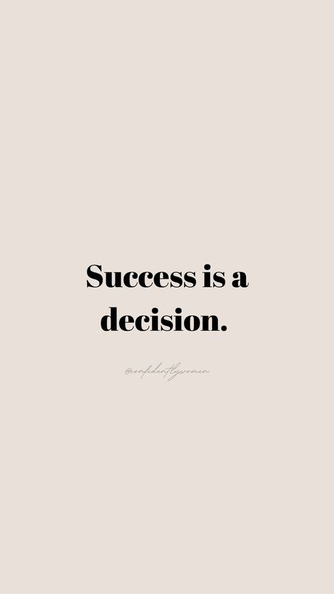 Imac Aesthetic, Success Is A Decision, Wallpaper Success, Bossbabe Quotes Motivation, Wellness Motivation, Vision Board Quotes, Boss Babe Quotes, Entertaining Quotes, Mind Over Matter