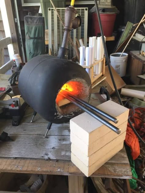 8 Homemade Forge Plans To Build Your Own Forge for Free Build A Forge, Mini Forge, Homemade Forge, Home Forge, Forge Burner, Diy Forge, Gas Forge, Propane Forge, Blacksmith Forge