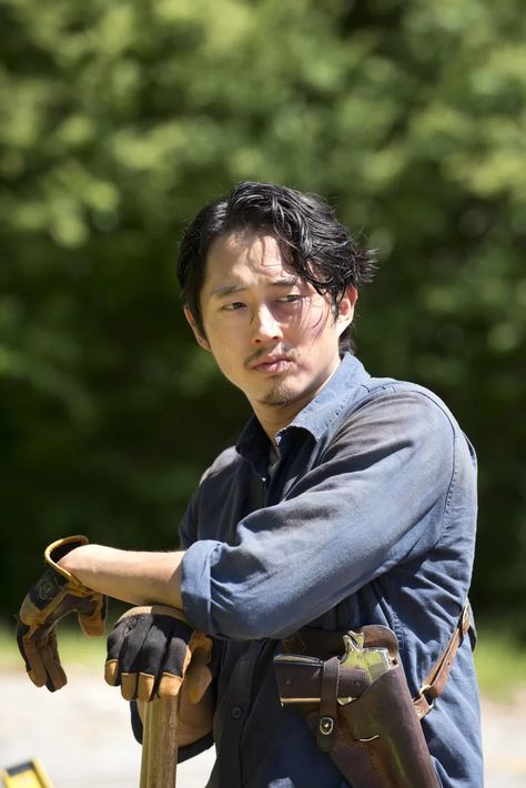 When He Was the Perfect Handyman Glen Walking Dead, Glen Rhee, Glenn Walking Dead, Twd Glenn, Glenn The Walking Dead, Steven Yuen, Glenn Y Maggie, The Walkind Dead, Glenn Rhee