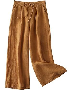 How to Style Adidas Samba Outfits - Penny Pincher Fashion Blog Linen Drawstring Pants, Lounge Pants Womens, Pants Linen, Wide Leg Palazzo Pants, Cotton Linen Pants, Culotte Pants, Cropped Linen Pants, Cropped Wide Leg Pants, Stylish Pants