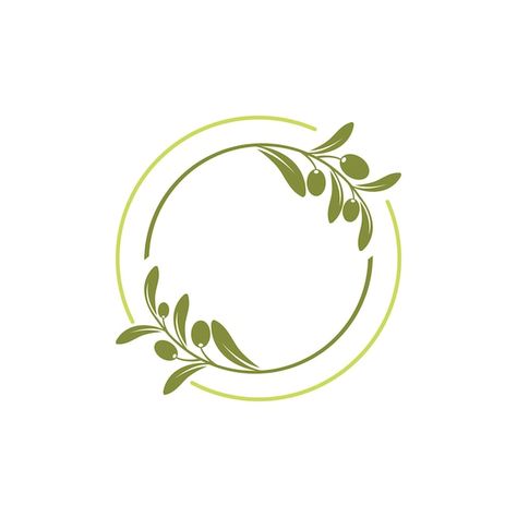 Olive icon vector illustration design | Premium Vector #Freepik #vector #olive #olive-logo #black-olive #olive-tree Drawing Plants, Square Invitation, Tree Logo Design, Leaf Illustration, Minimalist Drawing, Tree Logos, Download Image, Plant Drawing, Neutral Design