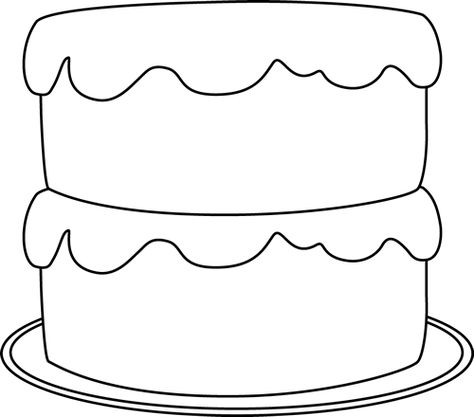 Black and White Cake on a Plate Blank Cake Template, Cake Templates Printable, Cake Clipart Black And White, Cake Black And White, Birthday Cake Clipart, Birthday Cake Clip Art, Black And White Cake, Arts And Crafts Tiles, Arts And Crafts Interiors