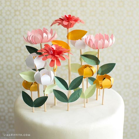 Buttercream flower cake