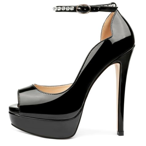 PRICES MAY VARY. 👠Heel height measurement approx: 5.9"(15cm),super sexy and hot 👠The air side design give your much more comfortable than usual pumps,and the buckle can fit your ankle better 👠peep toe heels are always the best choice for women,sexy and classic 👠This stiletto heels with platform are for many occasions: party,wedding,club,all those important moments 👠High customer satisfaction, after the improvement for the making progress,it fits better  MERUMOTE Women's Platform Stiletto He Platform Stiletto Heels, Dress Wedding Party, 6 Inch Heels, High Heel Dress, Platform Stilettos, Ankle Strap Pumps, Platform High Heels, Peep Toe Heels, Heels Shoes