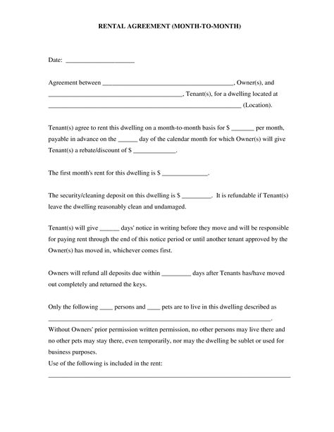 Printable Monthly Lease Agreement - How to draft a Monthly Lease Agreement? Download this Printable Monthly Lease Agreement template now! Lease Agreement Free Printable, Room Rental Agreement, Tenancy Agreement, Rental Agreement Templates, Construction Contract, Awareness Quotes, Lease Agreement, Rv Rental, Simple Room