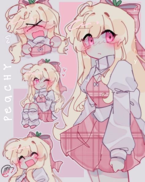 Gacha Base 2 People, Dolly Art Style Tutorial, Cute Body Poses Drawing, Gacha Artstyles, Holding Stuffed Animal Reference, Dolly Artstyle, Cutesy Art Style, Dolly Art Style, Cute Art Styles Anime