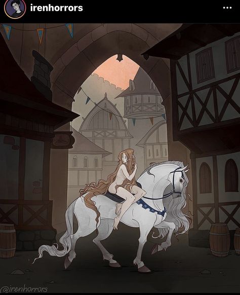 Abigail Larson, Lady Godiva, Wonderful Picture, Witch Art, Interesting History, Gothic Art, Horror Art, Dark Fantasy Art, Pretty Art