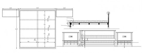 Master bed section, plan and carpentry cad drawing details dwg file Double Bed Design, Bed Top View, Section Elevation, Bed Blocks, Section Plan, Design Company Names, Bed Back Design, Drawing Details, Double Bed Designs