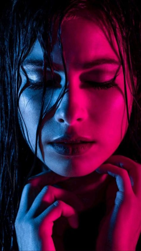 Colour Gel Photography, Gel Photography, Colorful Portrait Photography, Neon Photoshoot, Neon Photography, Studio Portrait Photography, Portraiture Photography, Portrait Lighting, Shotting Photo