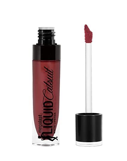 Amazon.com : wet n wild Megalast Liquid Catsuit Lipstick Give Me Mocha : Beauty Goth Makeup Products, Wet N Wild Liquid Catsuit, Widows Peak, Lip Color Makeup, Widow's Peak, Makeup Stuff, Dope Makeup, Lips Shades, Top Makeup Products