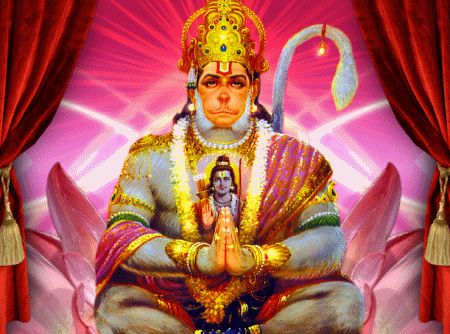 HANUMAN LOTUS by VISHNU108