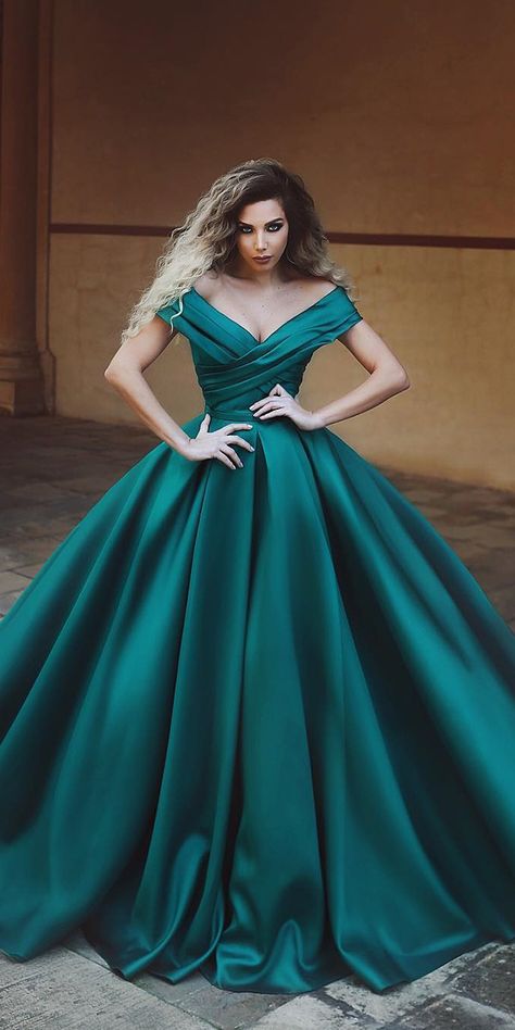 18 Green Wedding Dresses For Non-Traditional Bride ❤  green wedding dresses ball gown off the shoulder silk said mhamad photography ❤ Full gallery: https://weddingdressesguide.com/green-wedding-dresses/ Green Wedding Dress For Bride, Wedding Dresses Green, Green Wedding Gown, Choose Wedding Dress, Wedding Dress Winter, Wedding Dresses Taffeta, Easter Dresses For Toddlers, Green Wedding Dresses, Wedding Dress Guide