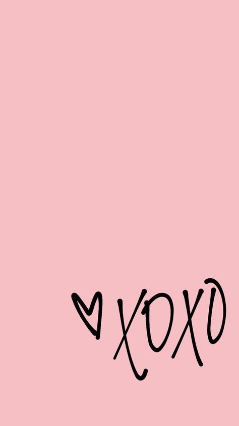 Wallpaper Xoxo Wallpaper Iphone, Pink Xoxo Wallpaper, Cute Trendy Wallpaper, Wallpaper Iphone Trendy, Iphone Arkaplanları, Spring Wallpaper, Wallpaper Iphone Quotes, Wallpaper Iphone Disney, Trendy Wallpaper