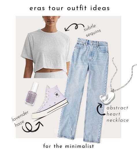 Eras Tour Jeans, Taylor Swift Casual, Outfit Ideas With Jeans, Eras Tour Outfit Ideas, Eras Tour Outfits, Capsule Wardrobe Minimalist, Eras Tour Outfit, Walking Outfits, Tour Outfits