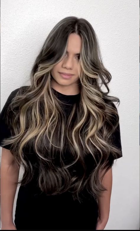 Money Piece Hair Color, Piece Hair Color, Ash Blonde Hair Balayage, Money Piece Hair, Highlight Ideas, Ash Blonde Balayage, Money Piece, Brunette Hair With Highlights, Gorgeous Hair Color